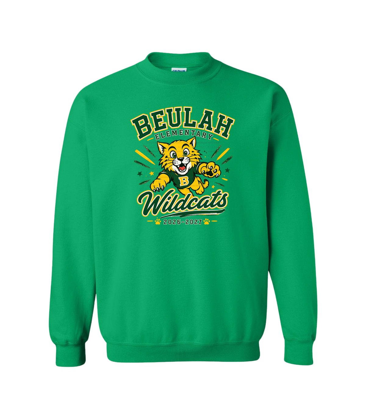 Adult crew neck sweatshirt