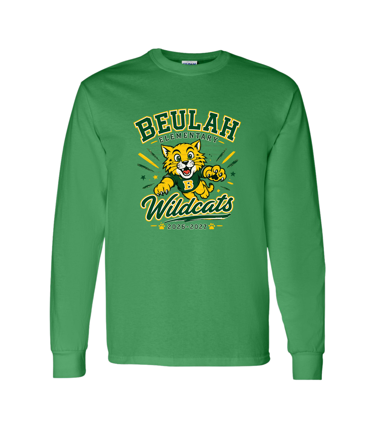 Adult long sleeve shirt