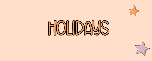 Holidays