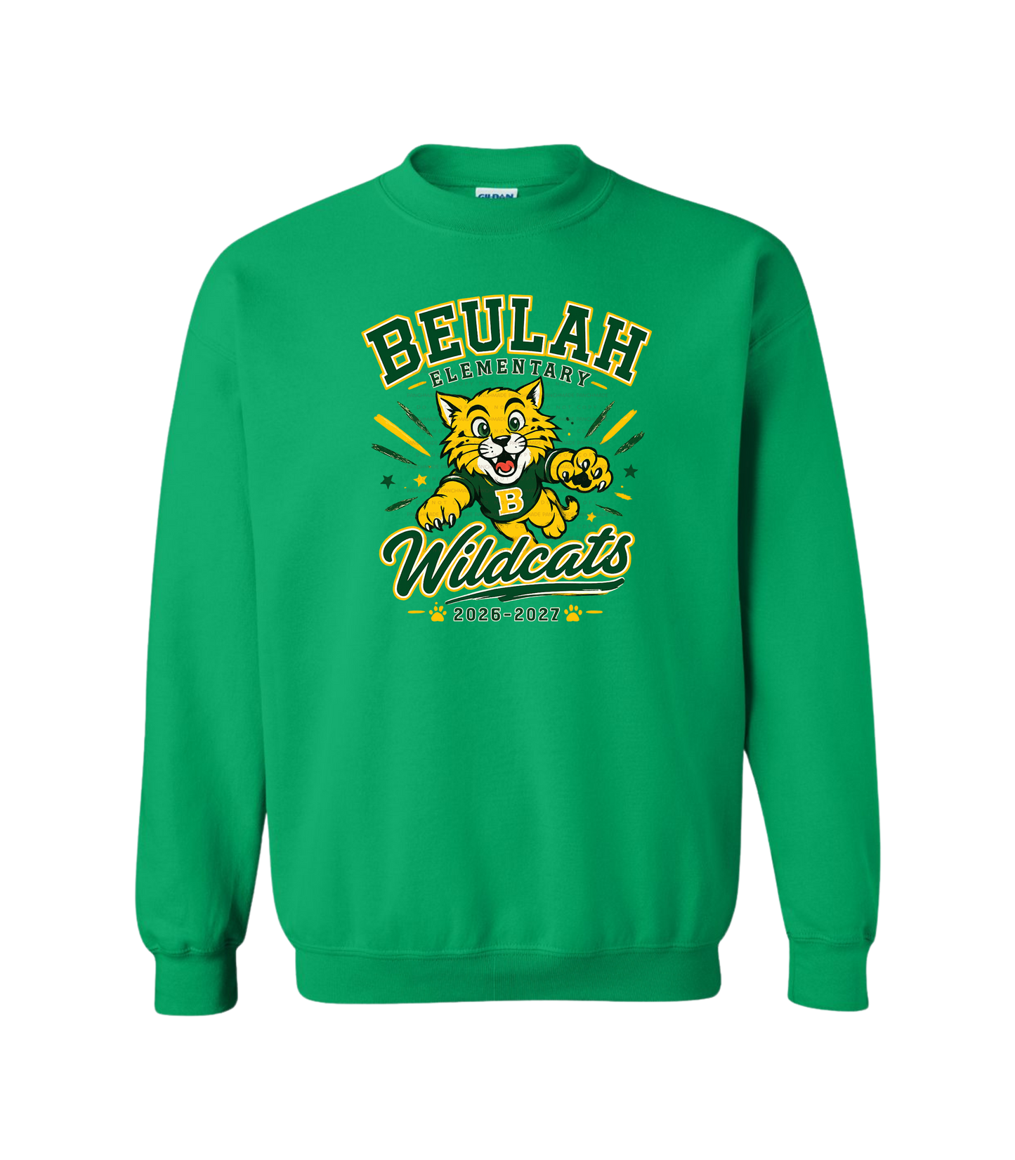 Adult crew neck sweatshirt