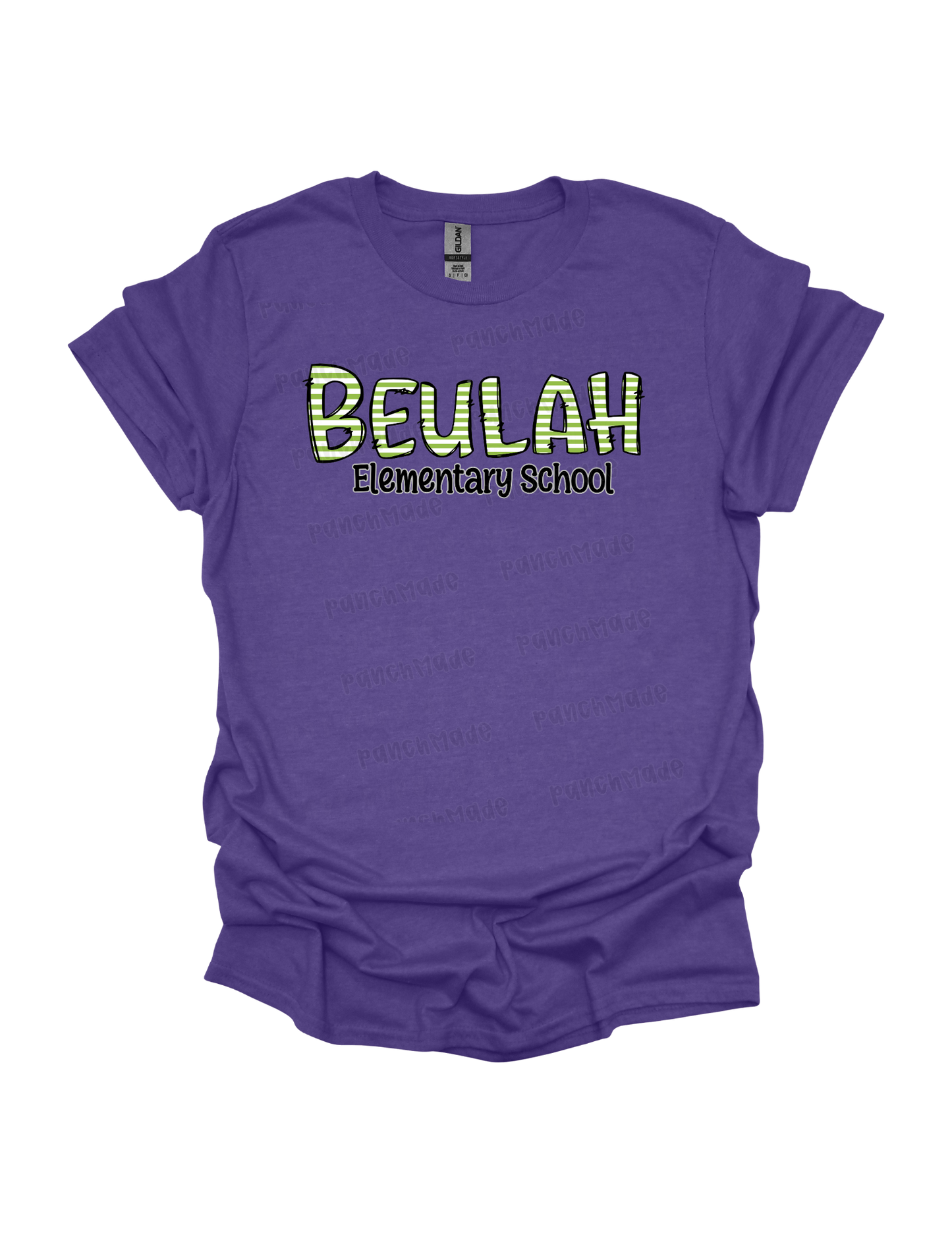 Beulah- Green Stripes