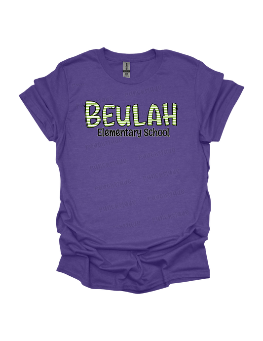 Beulah- Green Stripes