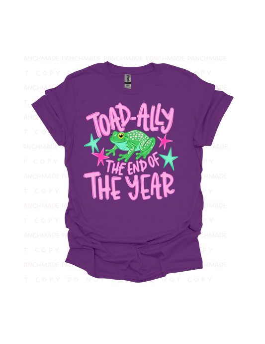 Toad-Ally Out Of School
