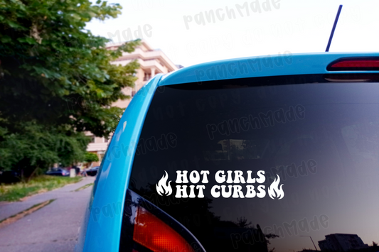 Hot Girls Hit Curbs