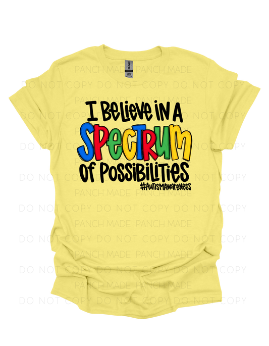 Spectrum of Possibilities
